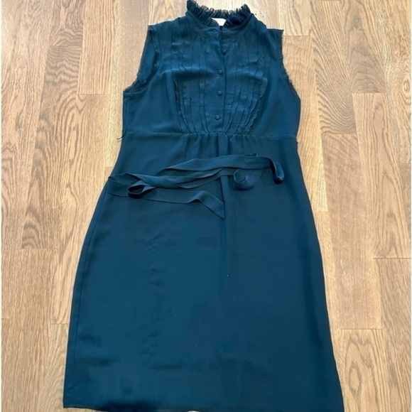 LOFT casual navy blue sleeveless dress size 6P - Picture 13 of 13